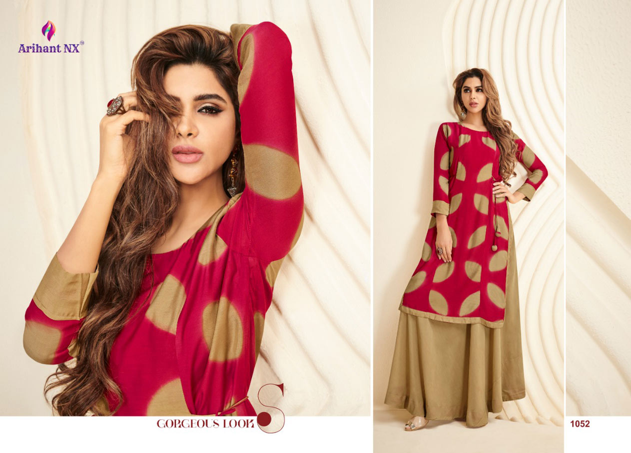 Palchu Vol-6 Arihant Nx Rayon Anarkali Pattern Wholesale Kurti Palchu Vol-6 Arihant Nx Rayon Anarkali Pattern Wholesale Kurti